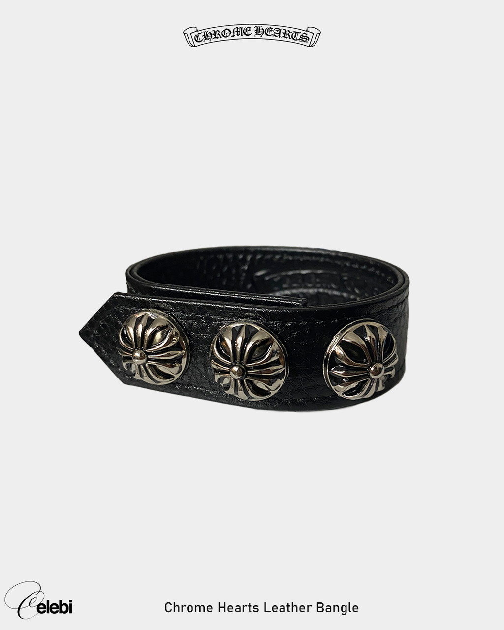 Chrome Hearts Leather Bangle