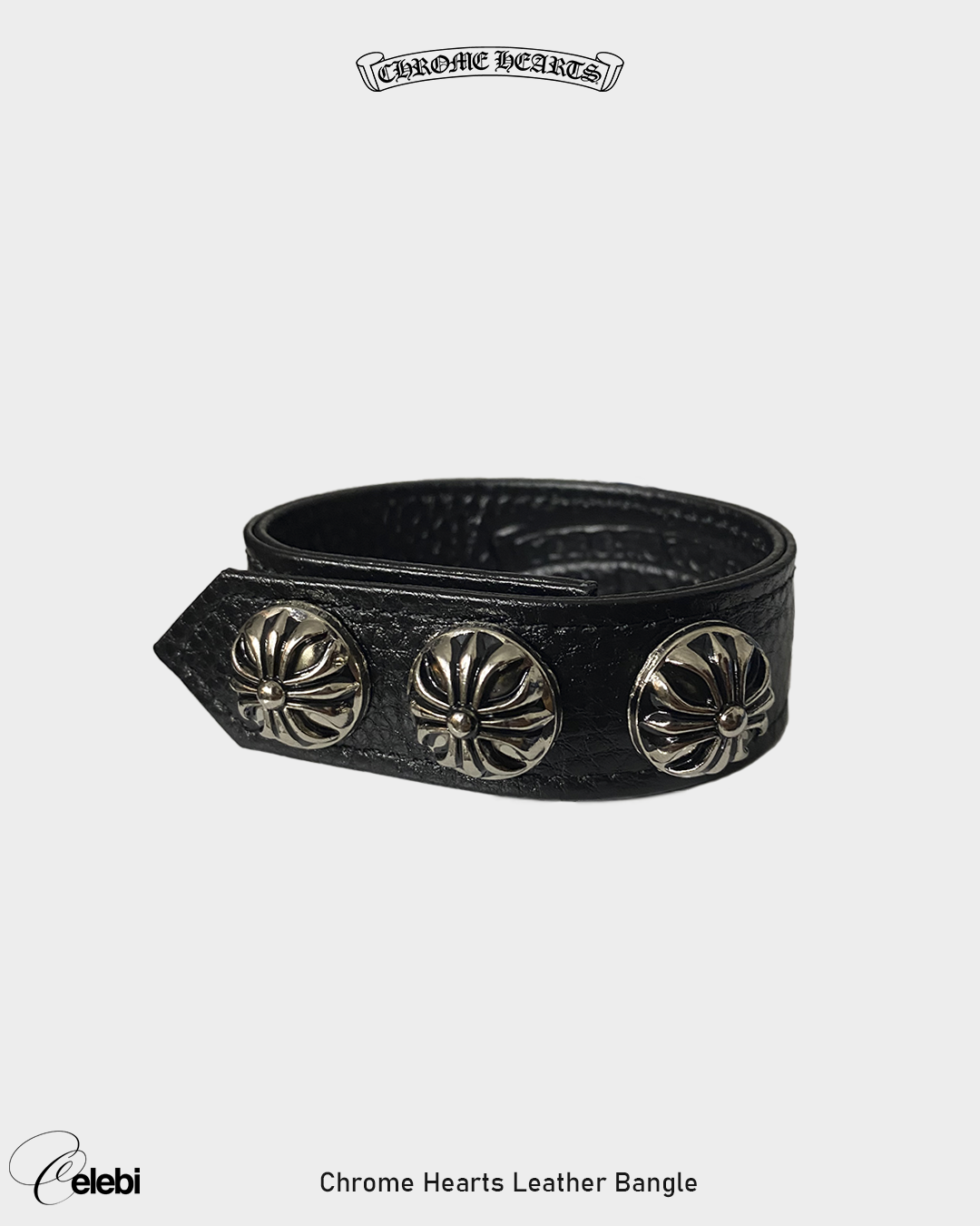 Chrome Hearts Leather Bangle