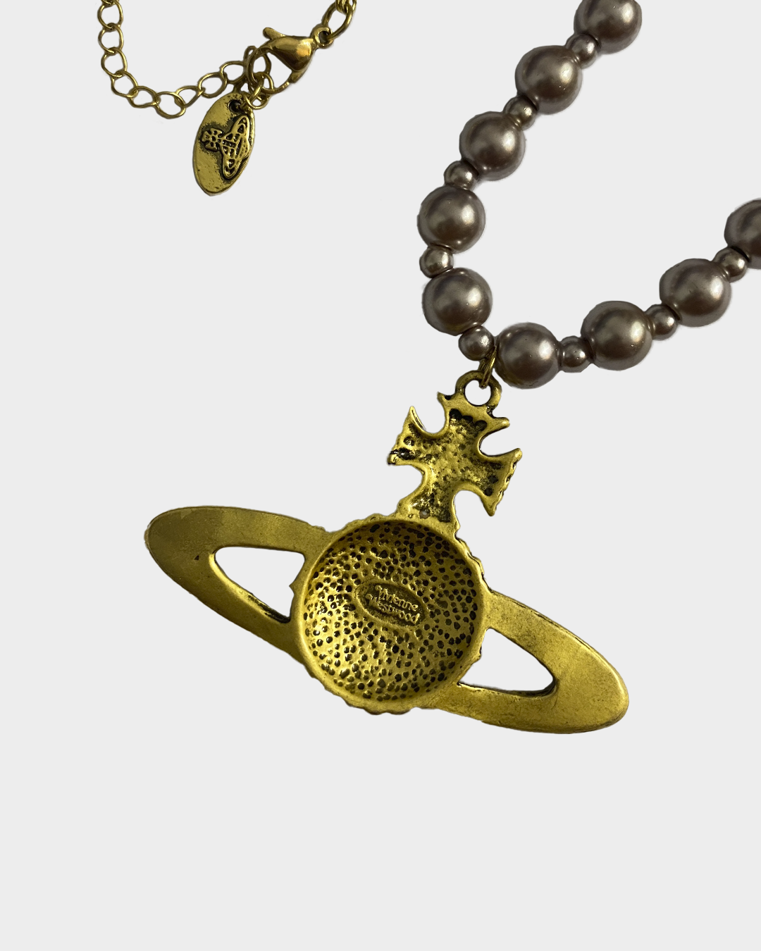 Vivienne Westwood Gold Pearl Necklace