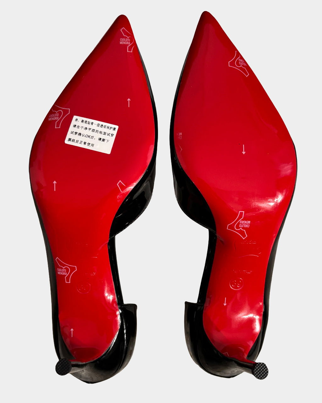 Christian Louboutin Iriza 85 Patent Pumps