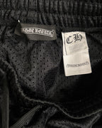 Chrome Hearts Mesh Warm Up Black Pants