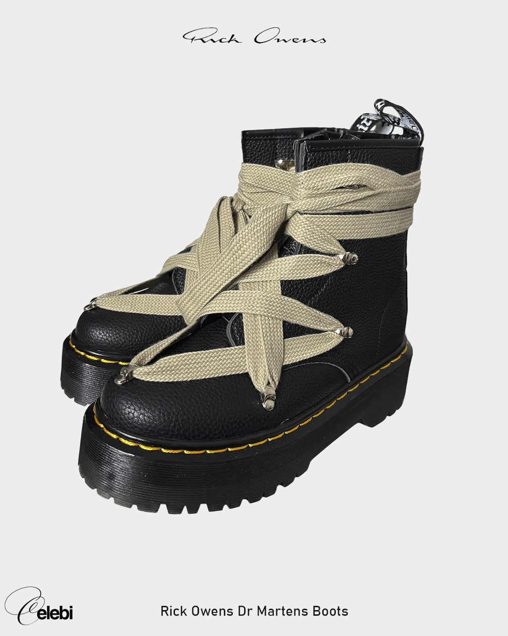 Rick Owens x Dr Martens Boots