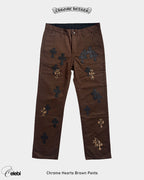 Chrome Hearts Brown Pants