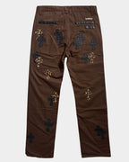 Chrome Hearts Brown Pants