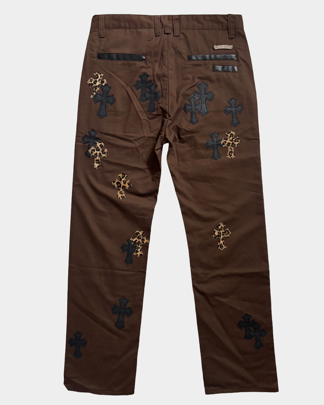 Chrome Hearts Brown Pants