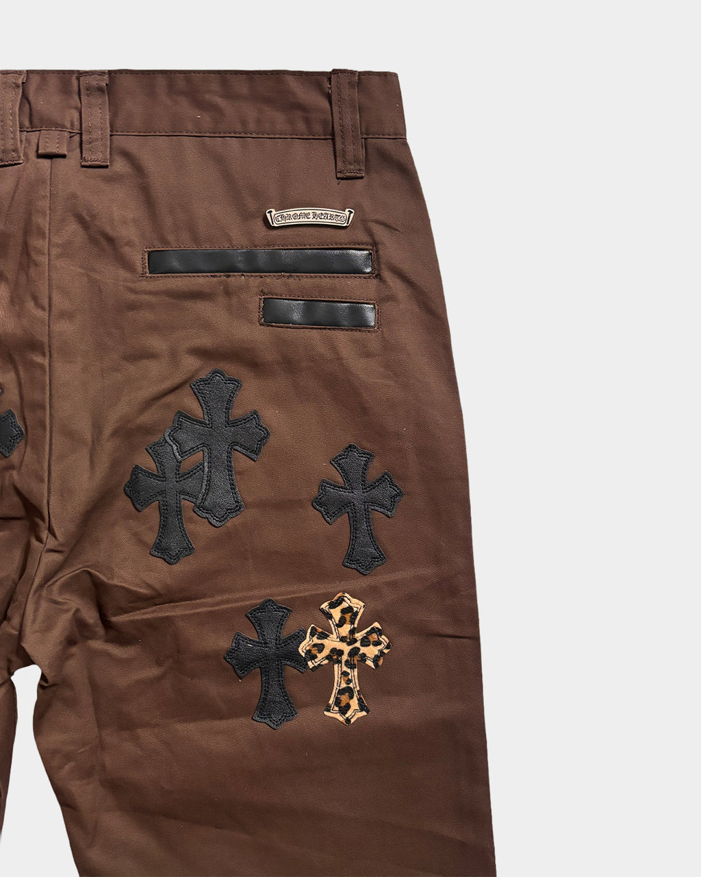 Chrome Hearts Brown Pants