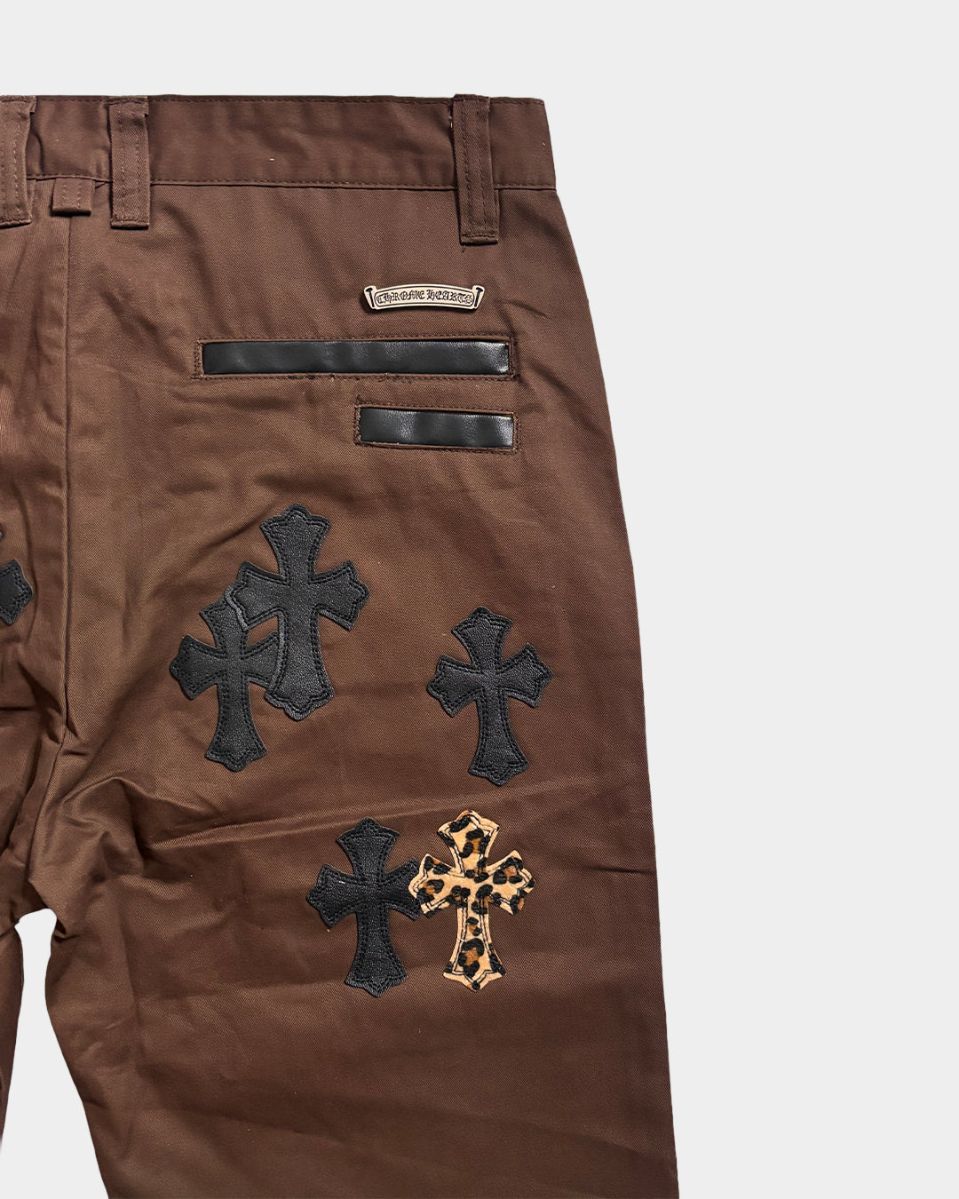 Chrome Hearts Brown Pants