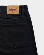 Corteiz Black Logo Shorts