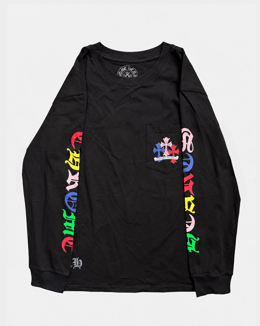 Chrome Hearts Multicolor Cross Cemetery Long Sleeve