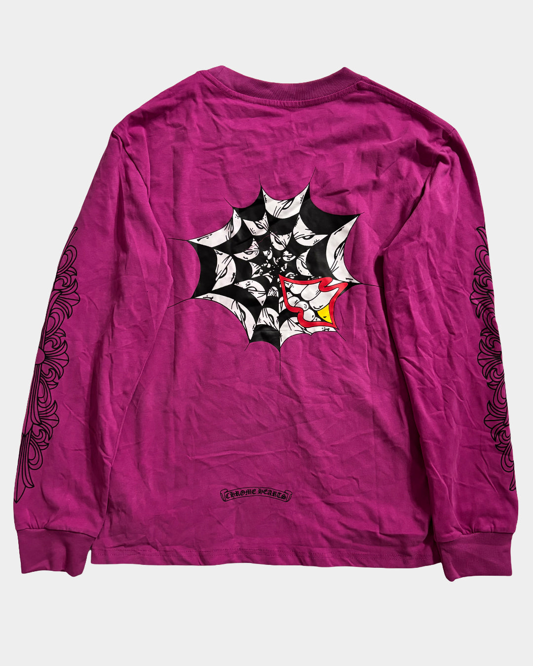Chrome Hearts x Matty Boy Spider Web Long Sleeve