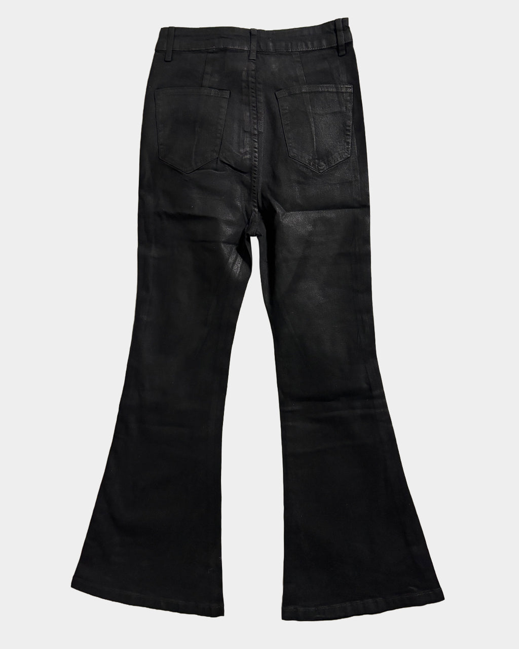 Rick Owens Waxed Flared Jeans