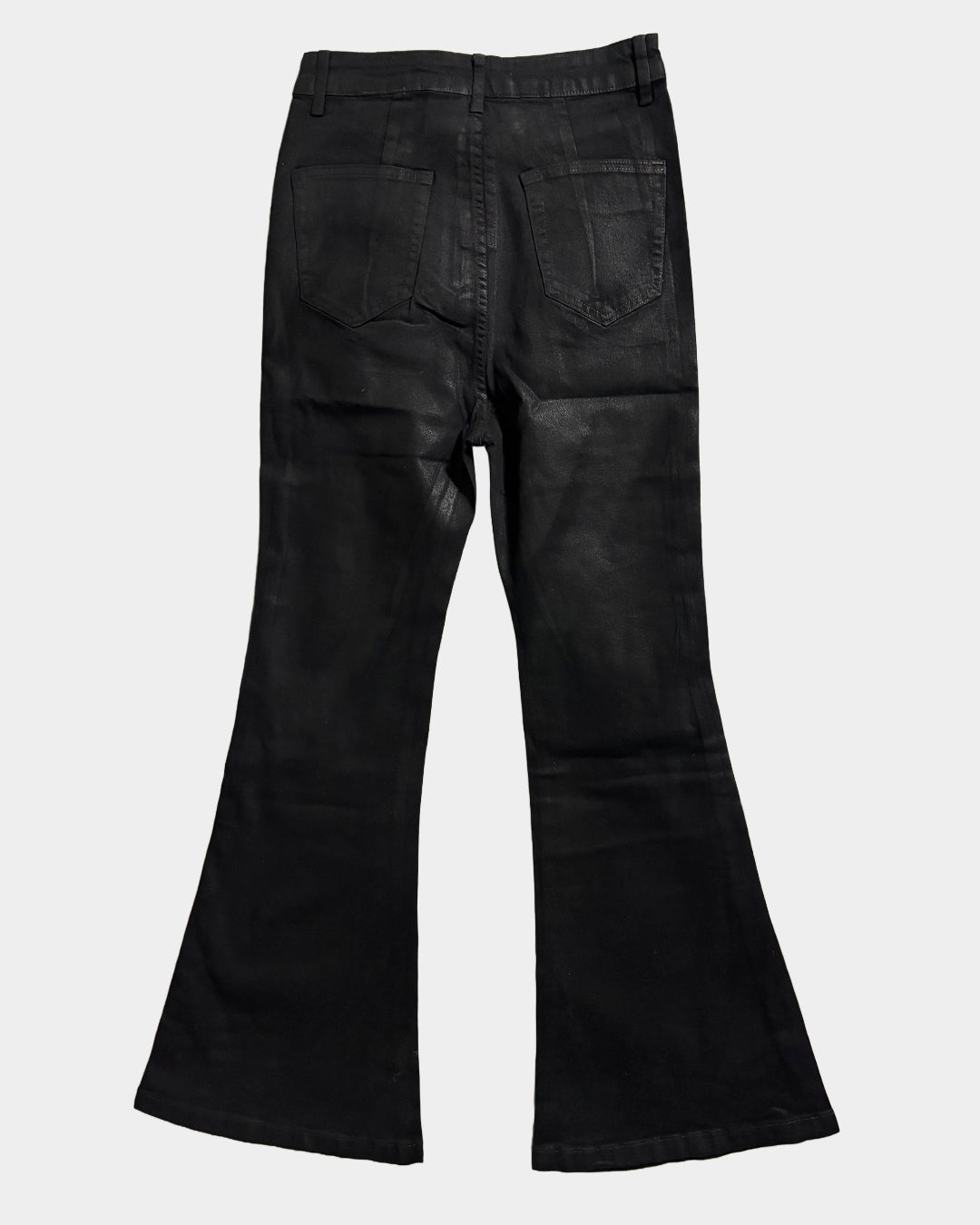 Rick Owens Waxed Flared Jeans