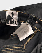 Rick Owens Waxed Flared Jeans