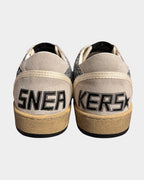 Golden Goose Super-Star Silver Glitter Sneakers