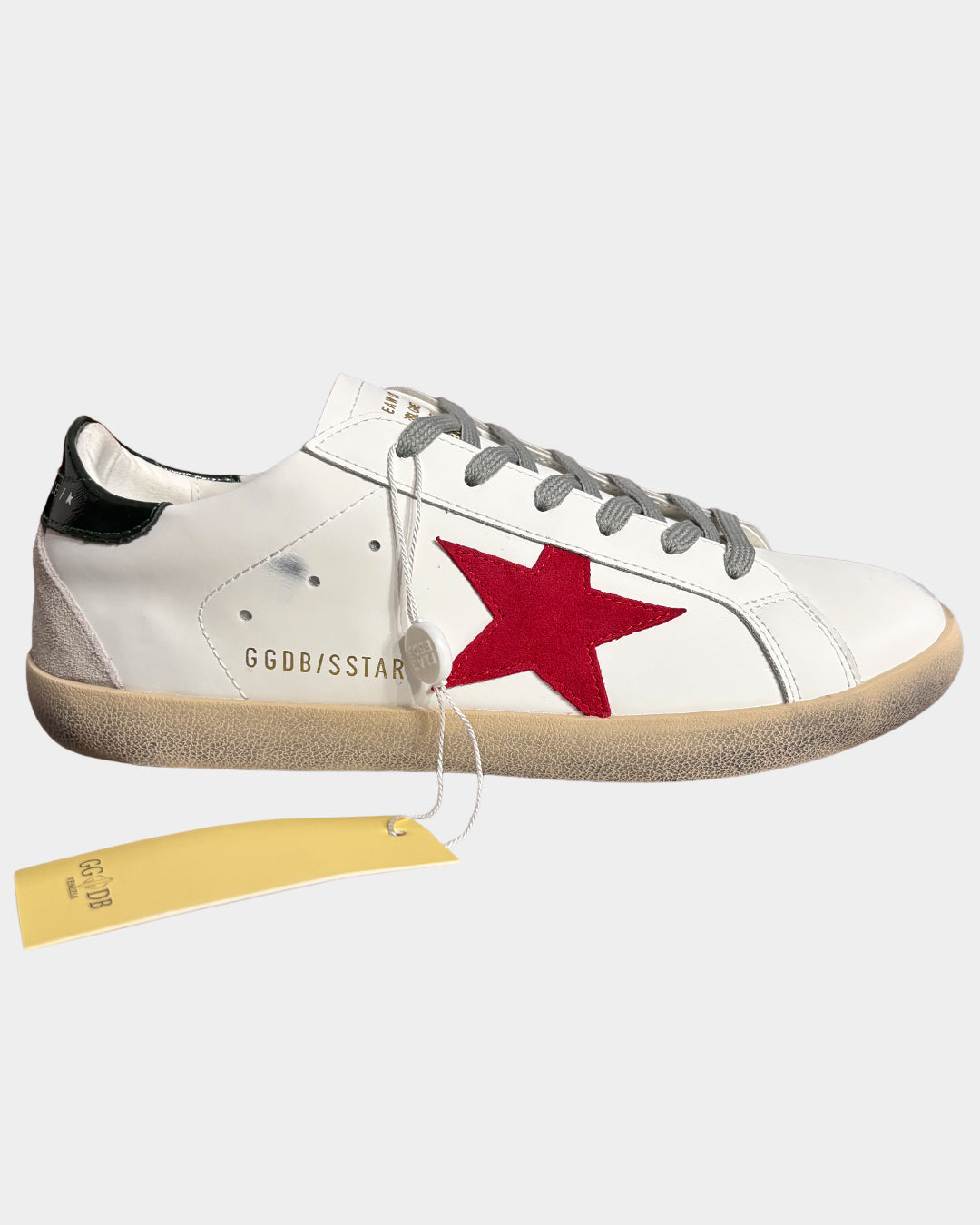 Golden Goose White Red  Sneakers