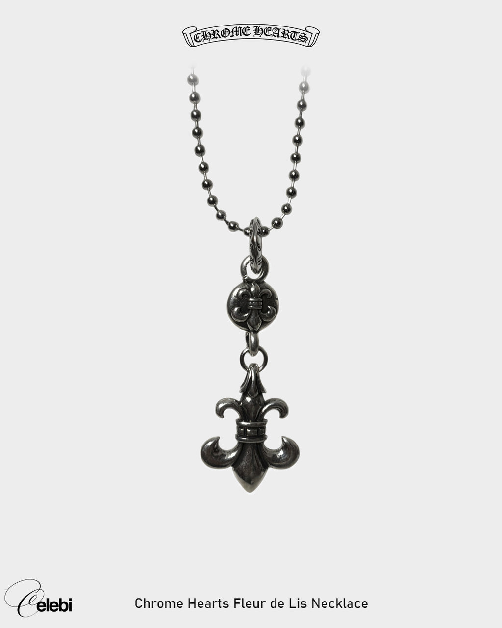 Chrome Hearts Fleur de Lis Necklace