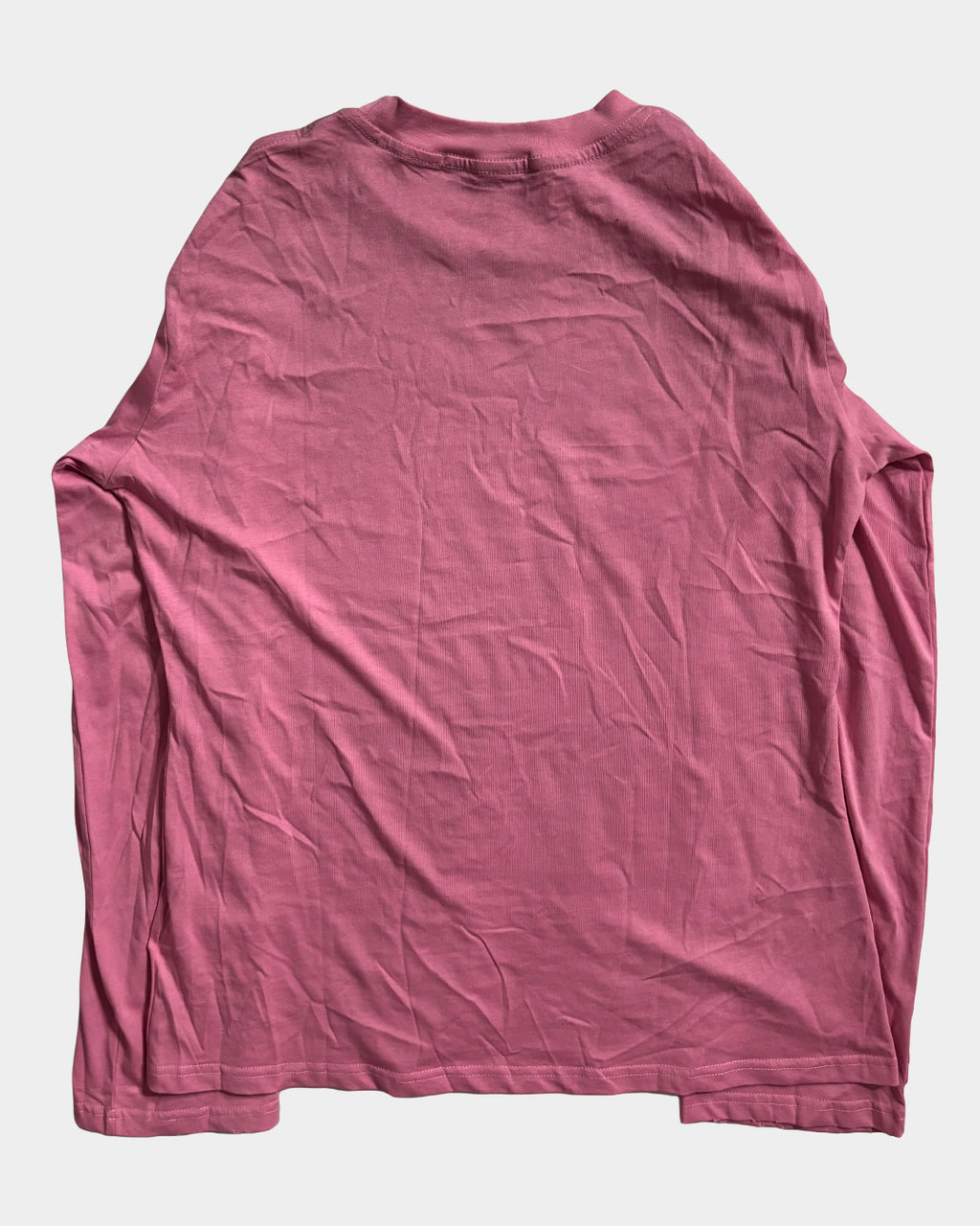 Acne Studios Logo Pink Long Sleeve