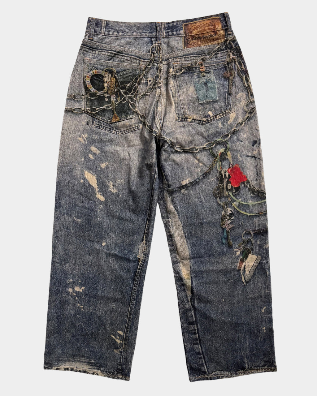 Acne Studios Key Chain Jeans