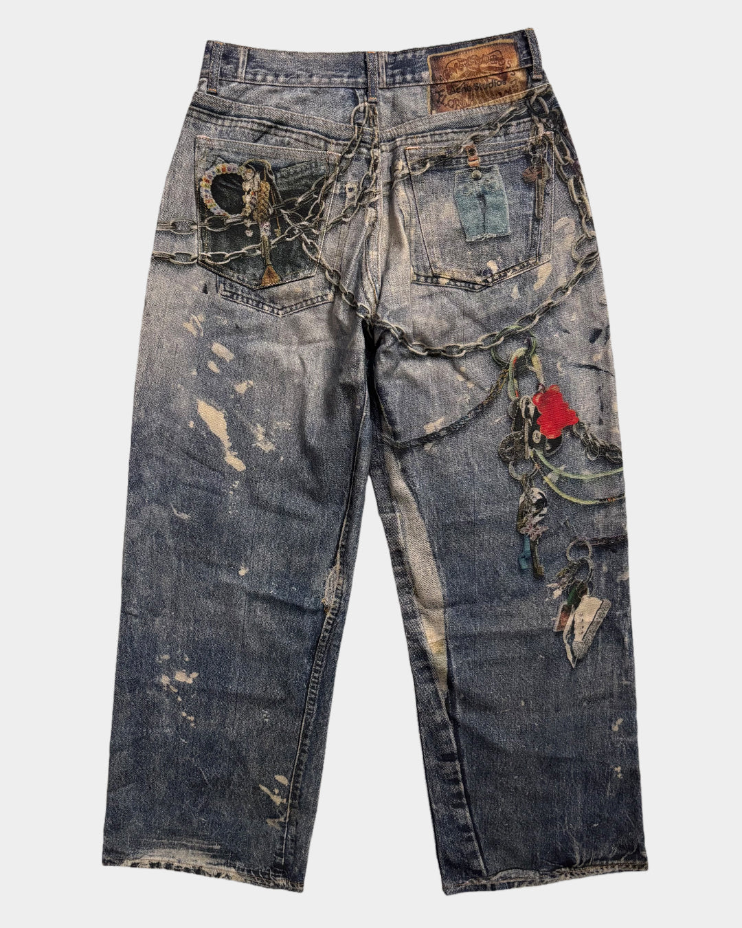 Acne Studios Key Chain Jeans