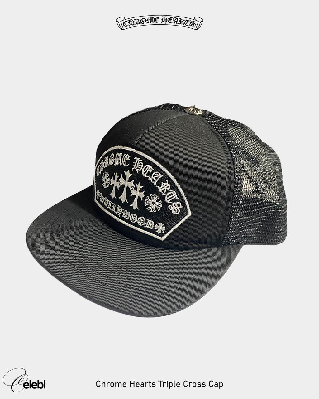 Chrome Hearts Triple Cross Cap