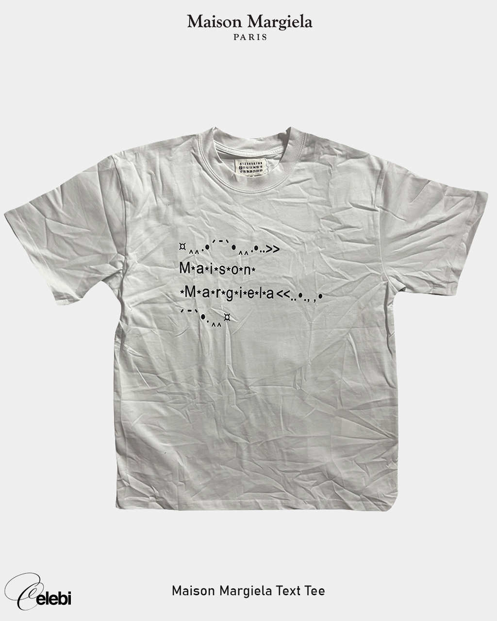 Maison Margiela Text Tee