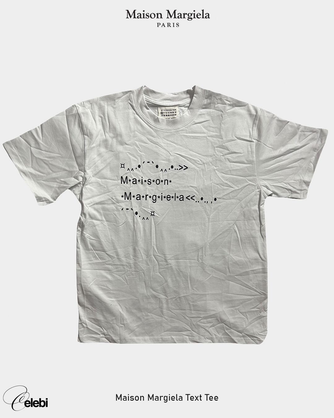 Maison Margiela Text Tee