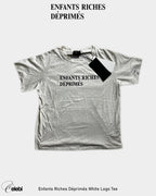 Enfants Riches Déprimés White Logo Tee