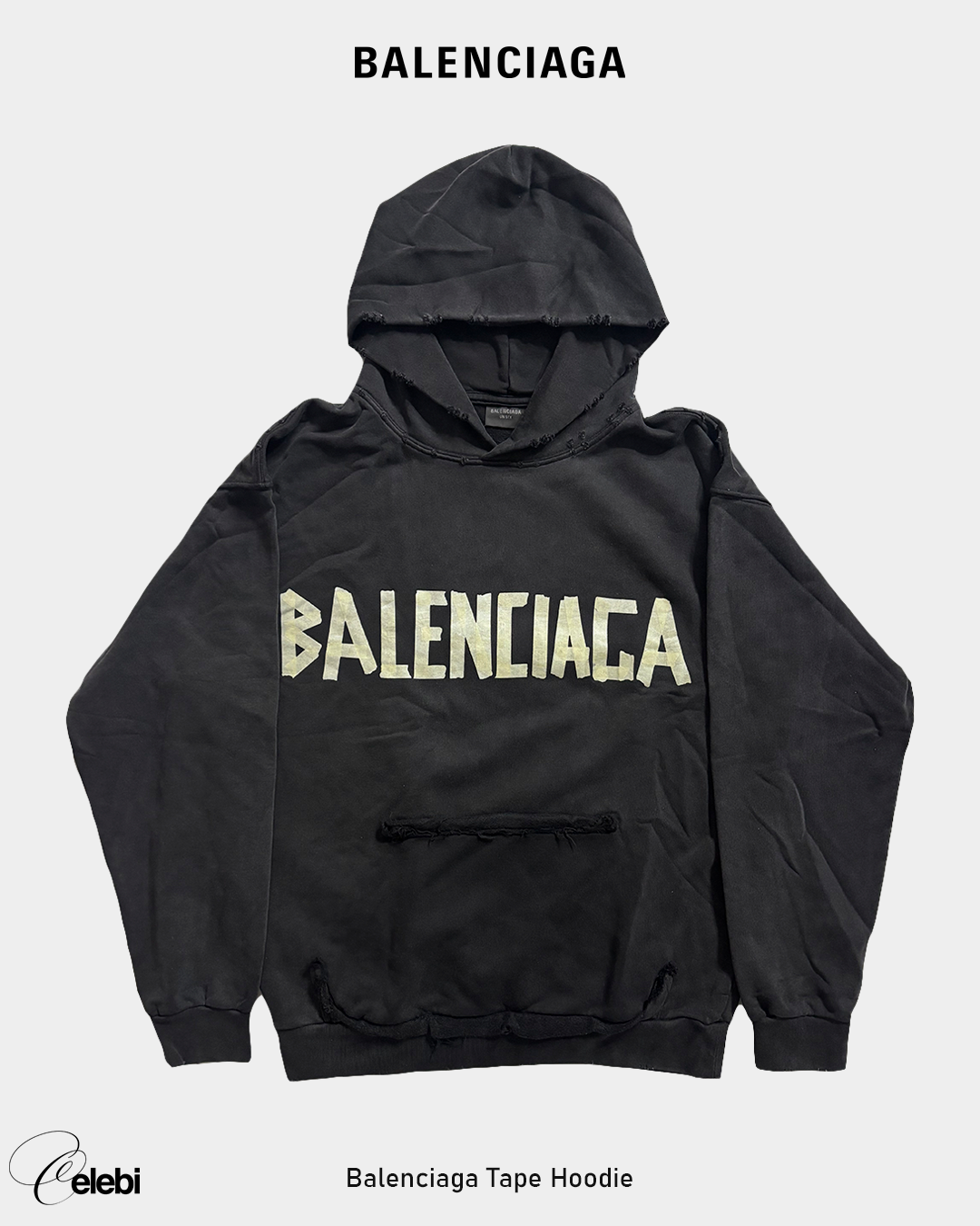 Balenciaga Tape Hoodie