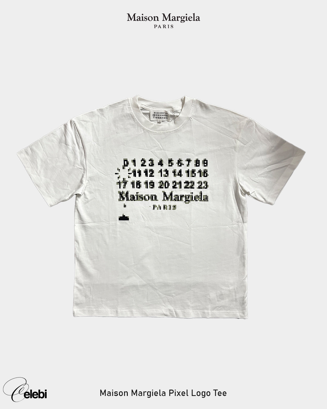 Maison Margiela Pixel Logo Tee