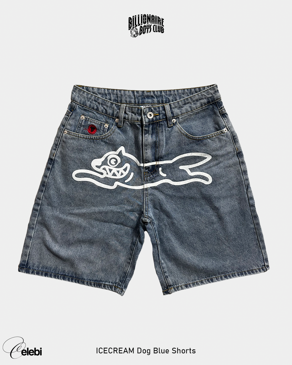 ICECREAM Dog Blue Shorts