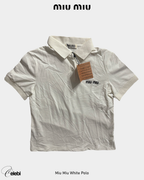 Miu Miu White Polo