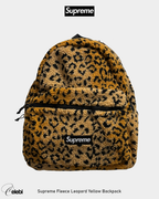 Supreme Fleece Yellow Backpack