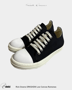Rick Owens DRKSHDW Low Canvas Ramones