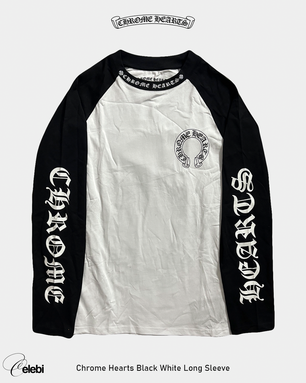 Chrome Hearts Black White Long Sleeve