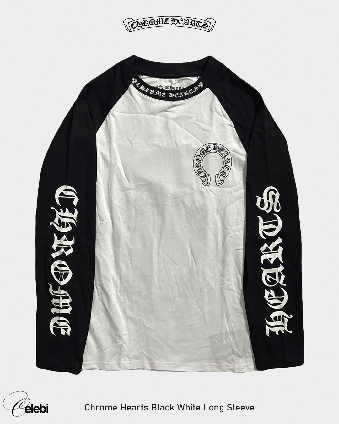Chrome Hearts Black White Long Sleeve