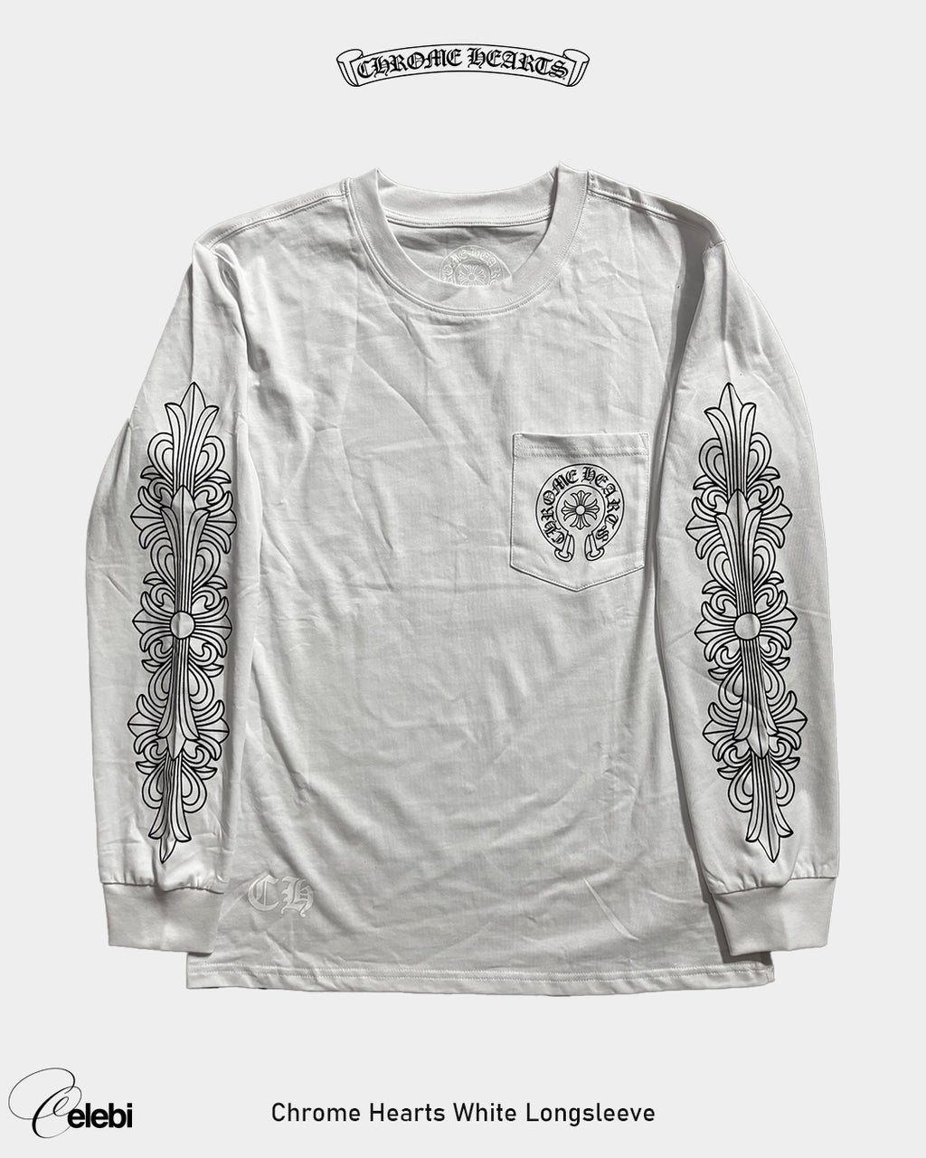 Chrome Hearts White Longsleeve
