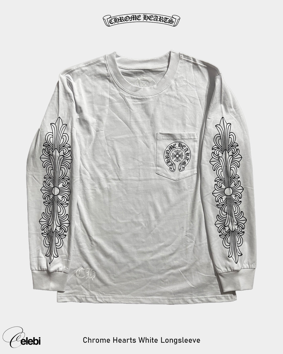 Chrome Hearts White Longsleeve