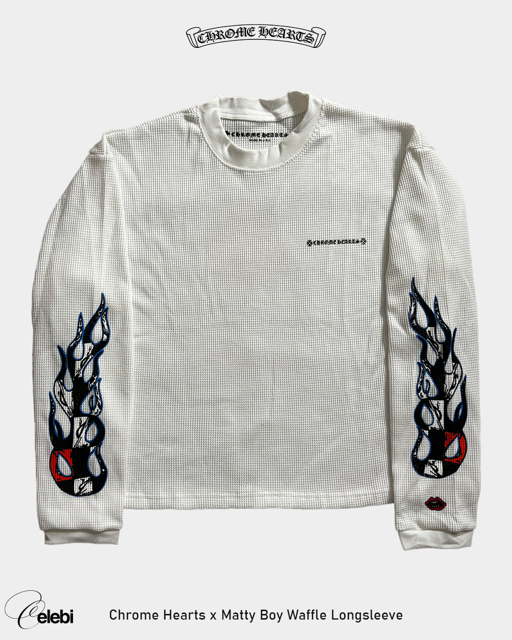 Chrome Hearts x Matty Boy Waffle Longsleeve