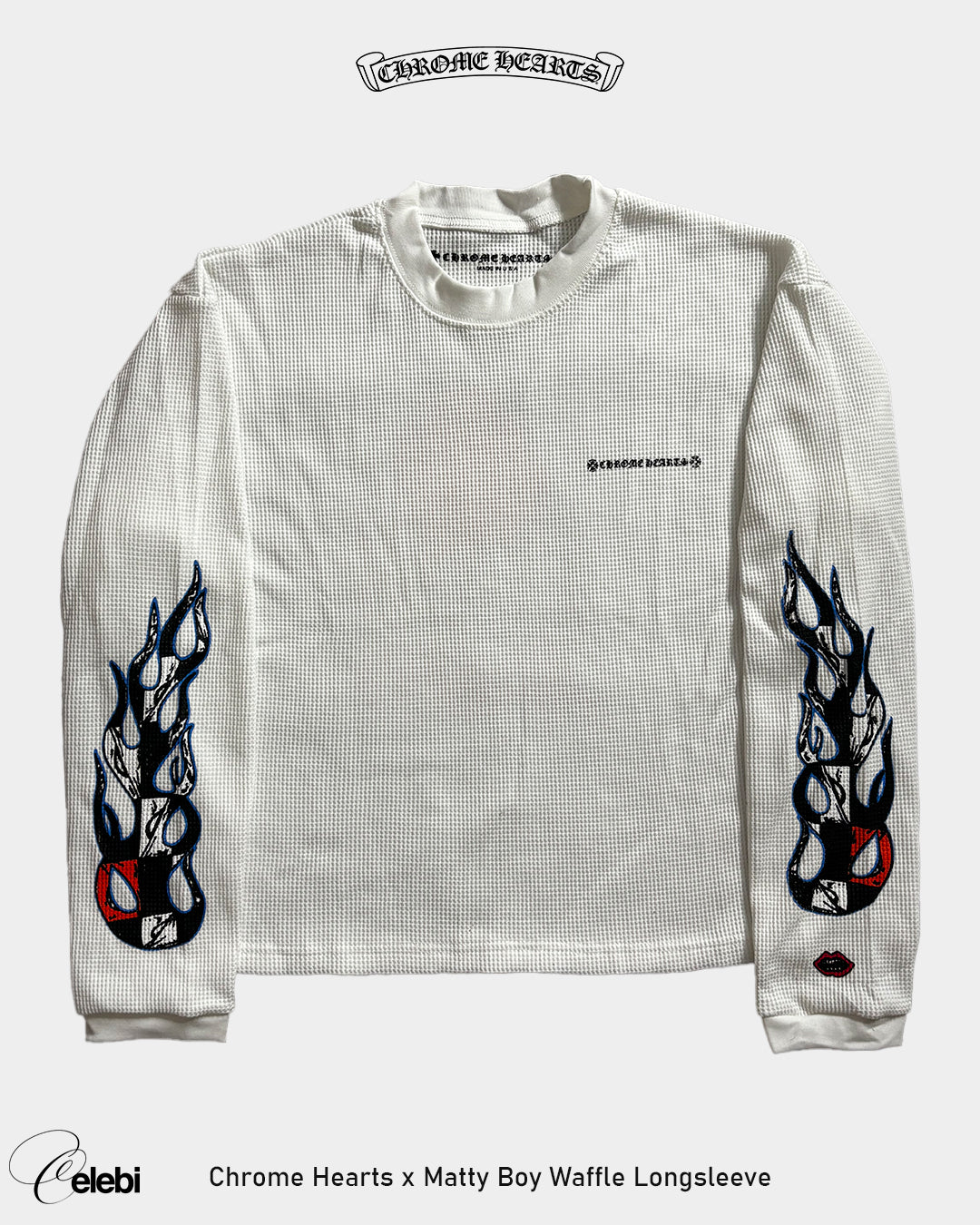 Chrome Hearts x Matty Boy Waffle Longsleeve