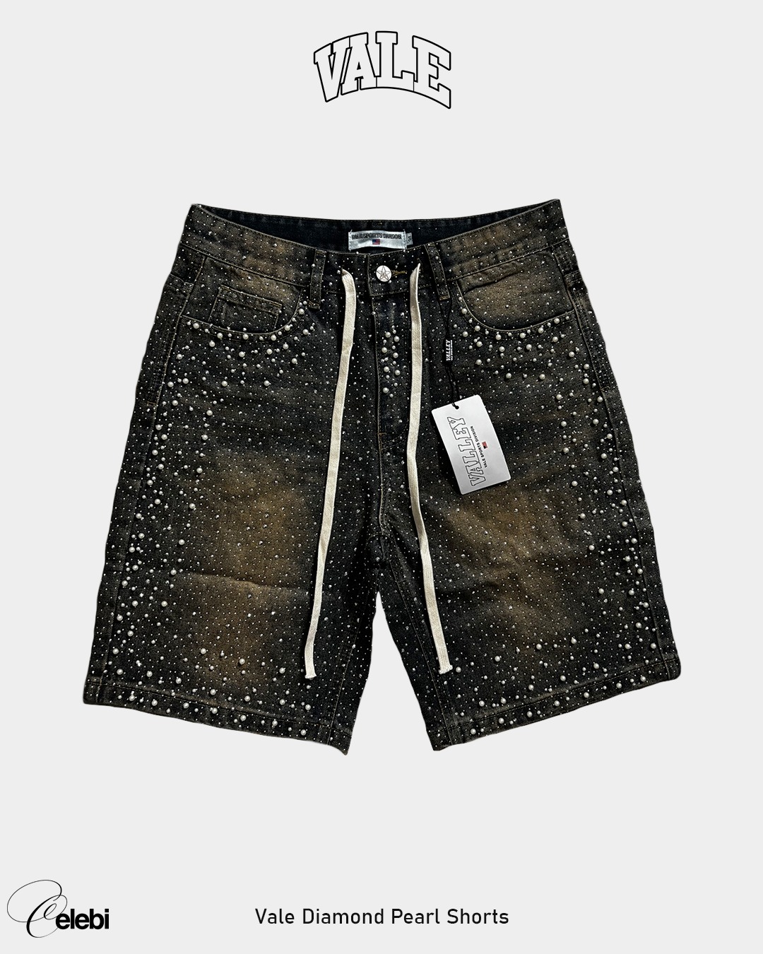 Vale Diamond Pearl Shorts