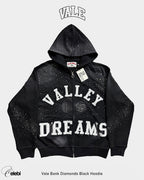 Vale Bank Diamonds Black Hoodie