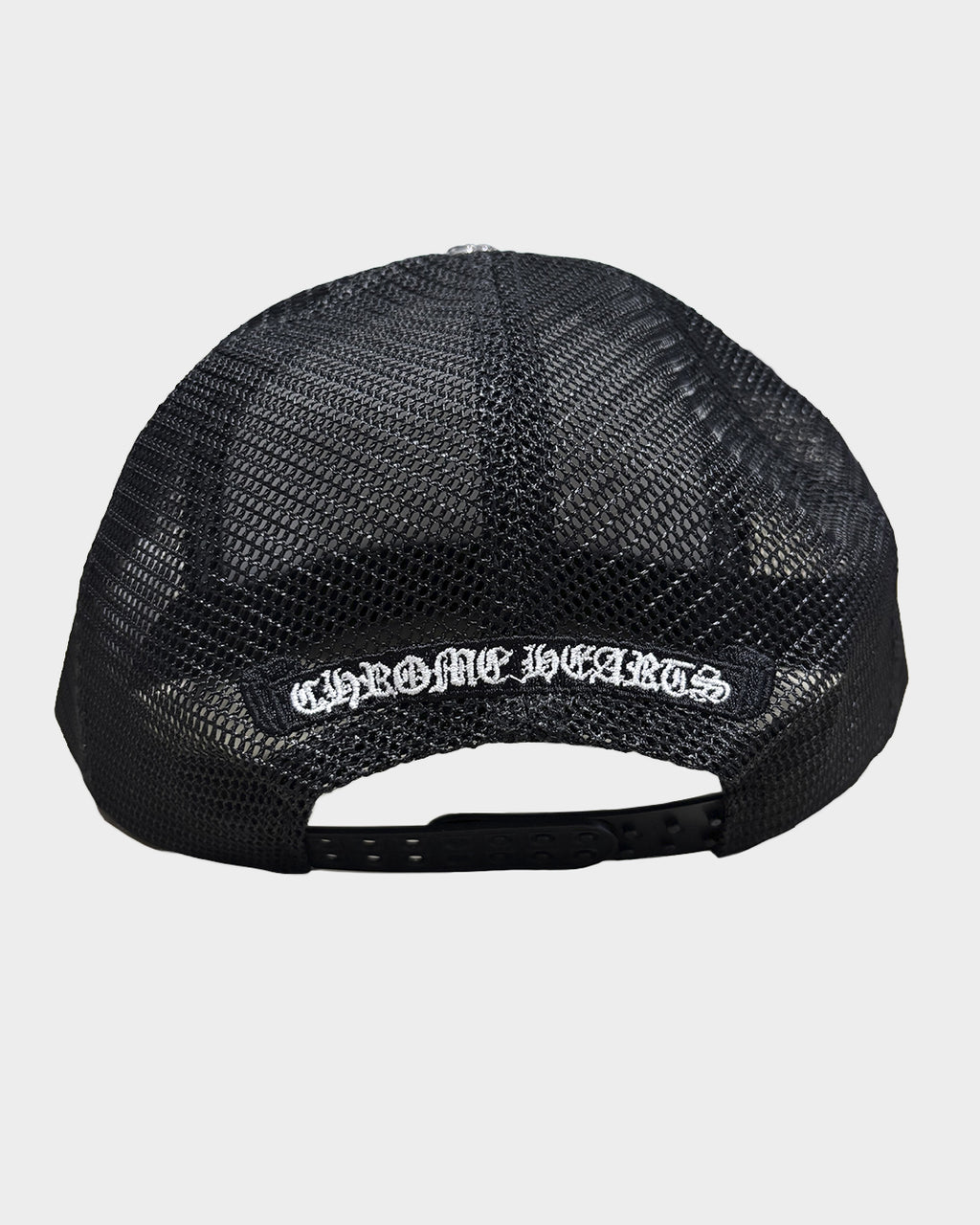 Chrome Hearts Fuck Black White Cap