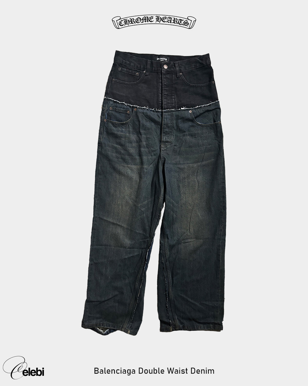 Balenciaga Double Waist Denim