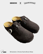 Birkenstock x Chrome Hearts Brown Mules