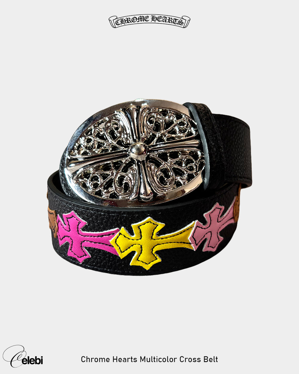 Chrome Hearts Multicolor Cross Belt