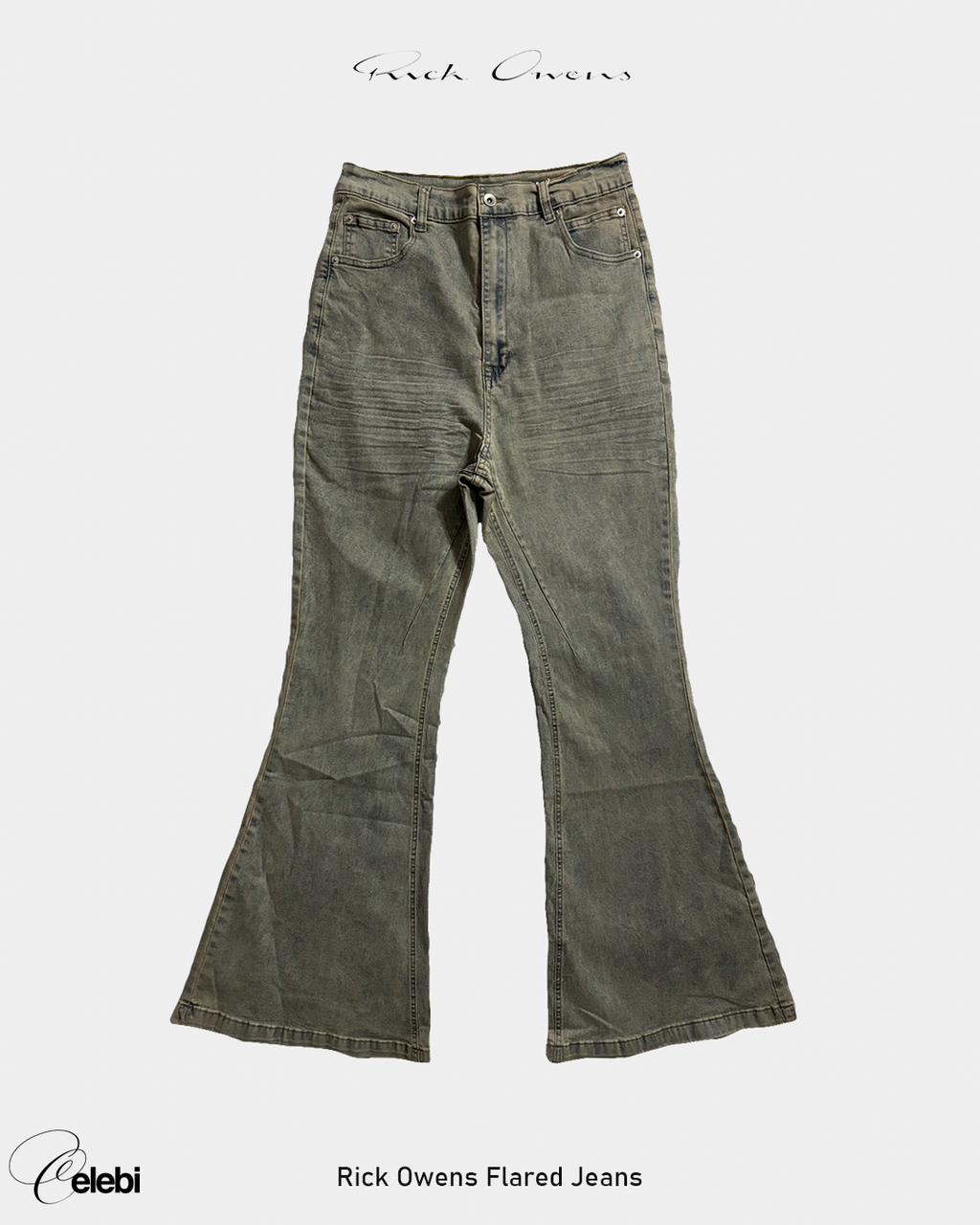 Rick Owens Flared Jeans