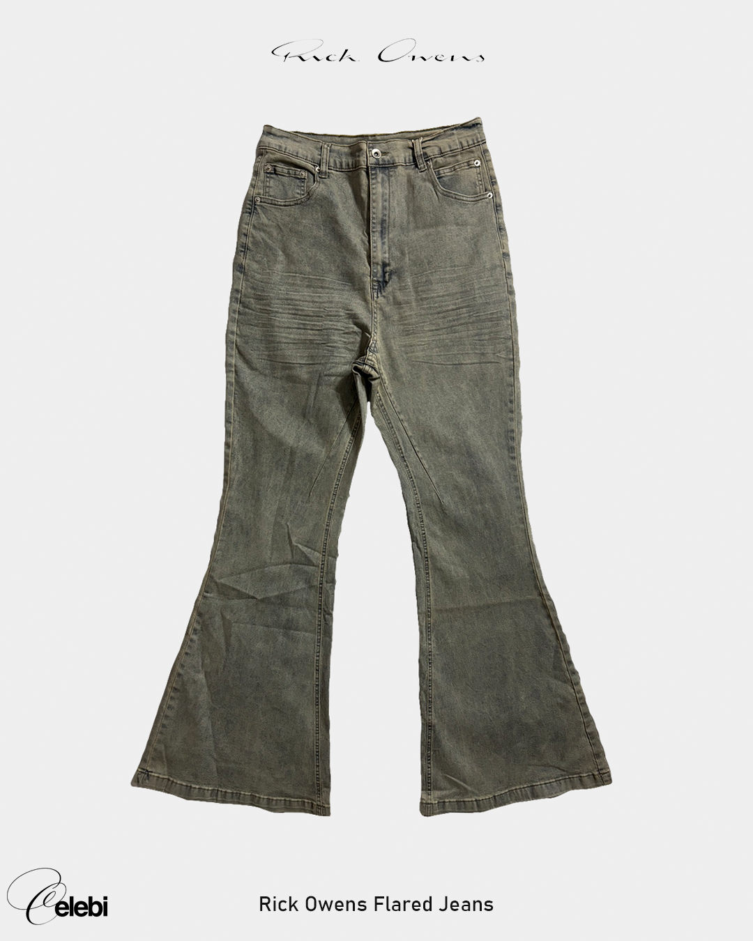 Rick Owens Flared Jeans