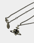 Vivienne Westwood Black Heart Necklace