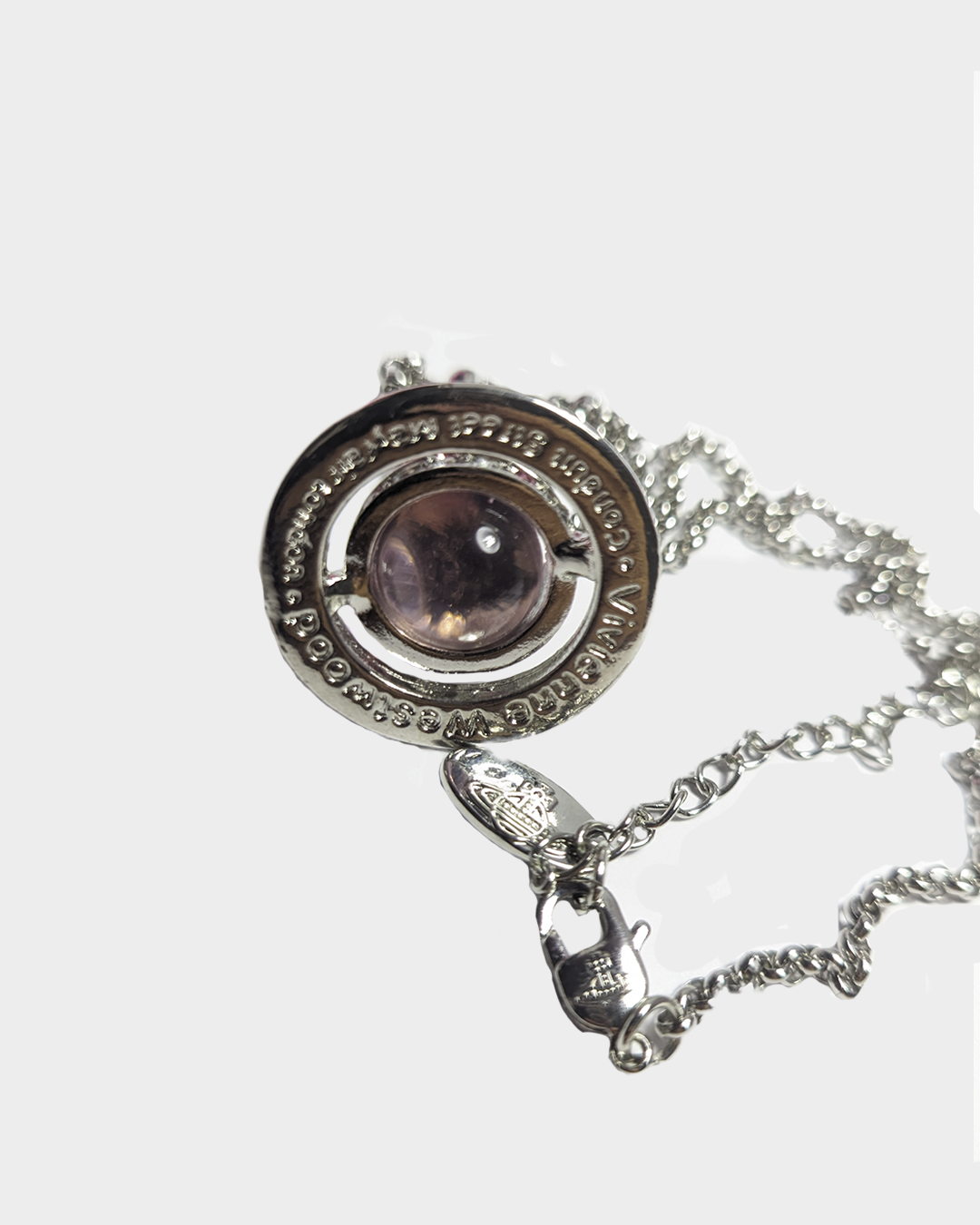 Vivienne Westwood Pink Orb Necklace