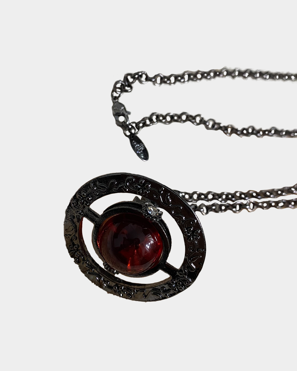 Vivienne Westwood Red Ornamental Big Necklace